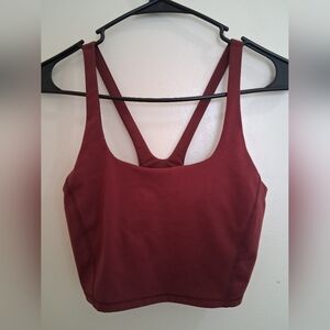 All In Motion Burgundy Sports Bra XS